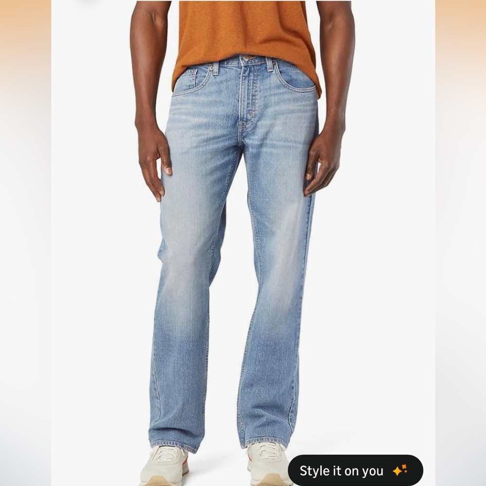 NWT Levi Strauss Signature Gold Men's Regular Fit Jean Pants  38 x 32